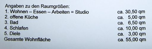 DG-Wohnflachenberechnung